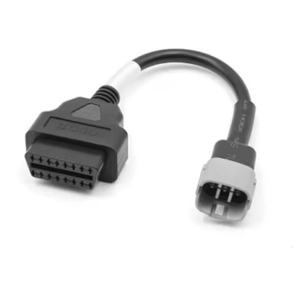 6-Pin Male to 16-Pin Female OBD2 Suzuki Motorcycle Adapter Cable
