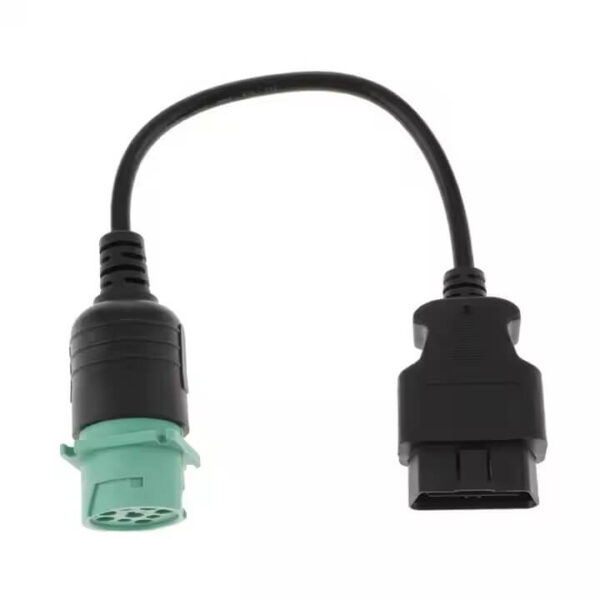 9-Pin to 16-Pin OBD2 Cable Adapter – Universal Truck Diagnostic Connector - Image 3