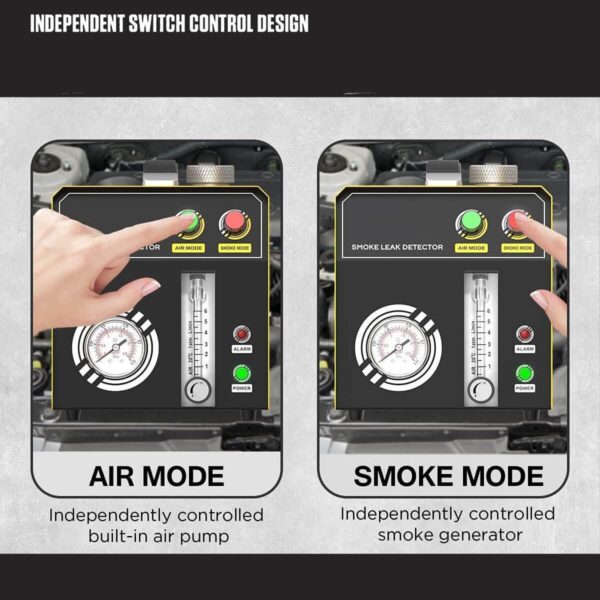 AUTOOL SDT205S Automotive Smoke Leak Detector – Professional-Grade Leak Detection Tool for EVAP, Intake & Exhaust Systems - Image 10