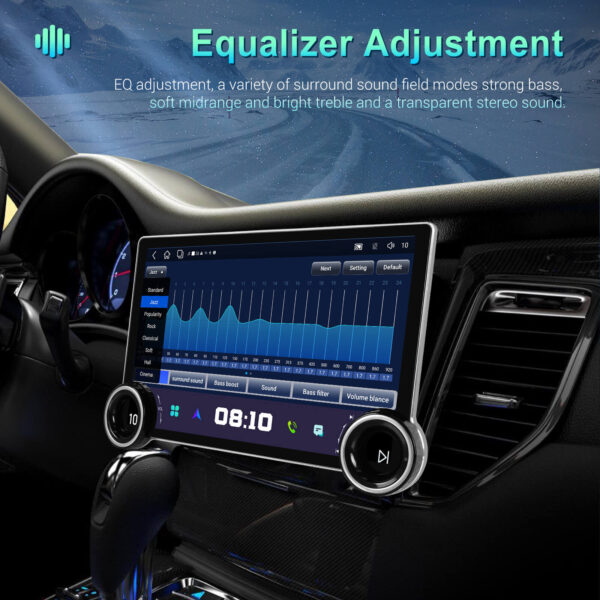 11.5-Inch 2-DIN CarPlay(iOS)/Android Auto Infotainment System with GPS, 4G, WiFi, 2K QLED Touchscreen | Compatible add-ons Reversing & Dash Cameras, OBD2 - Image 23