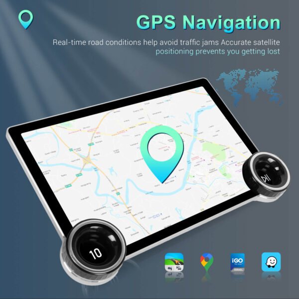 11.5-Inch 2-DIN CarPlay(iOS)/Android Auto Infotainment System with GPS, 4G, WiFi, 2K QLED Touchscreen | Compatible add-ons Reversing & Dash Cameras, OBD2 - Image 25
