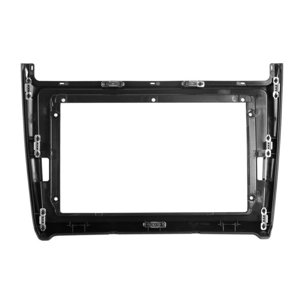 9'' Dedicated Car Radio Frame ABS Plastic Bracket Panel Cover Trim for Volkswagen Polo (2011-2016) | Frame Only - Image 3