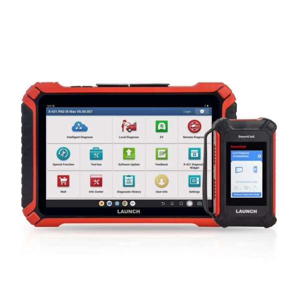 Launch X-431 Pad IX Link with SmartLink C V3 - Advanced Automotive Diagnostics with High-Speed Scanning & OEM Programming | 3 years Software Updates