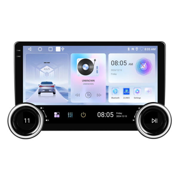 10.1-Inch 2-DIN CarPlay(iOS)/Android Auto Infotainment System with IPS HD Touchscreen with Built-in GPS, WiFi & BT | Compatible add-ons Reversing & Dash Cameras, OBD2