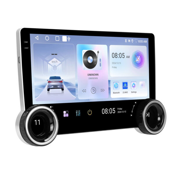 10.1-Inch 2-DIN CarPlay(iOS)/Android Auto Infotainment System with IPS HD Touchscreen with Built-in GPS, WiFi & BT | Compatible add-ons Reversing & Dash Cameras, OBD2 - Image 3