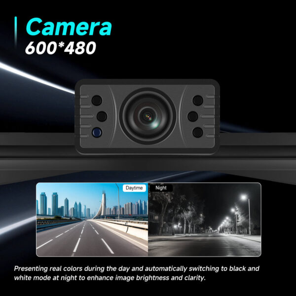 4.3'' Wireless Backup Camera System with Digital Monitor and IP68 Waterproof Rear View Camera for Trucks, Buses, RVs, Cars, Vans, and Trailers - Image 11
