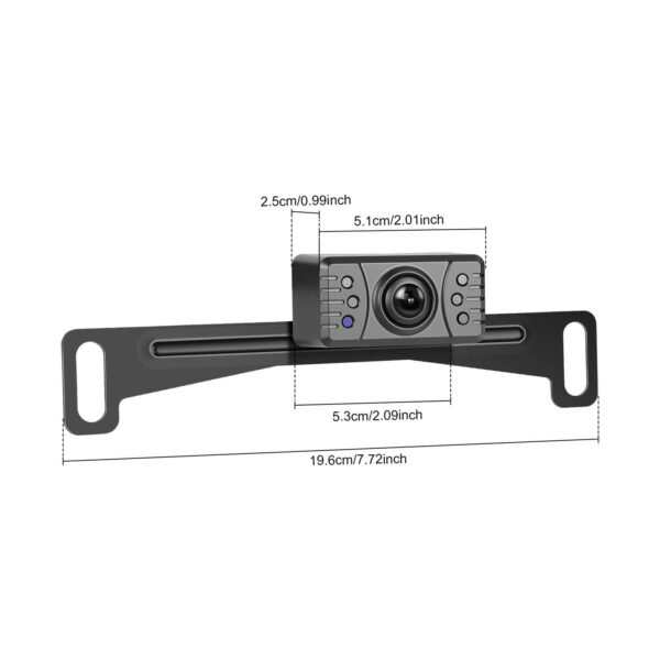 4.3'' Wireless Backup Camera System with Digital Monitor and IP68 Waterproof Rear View Camera for Trucks, Buses, RVs, Cars, Vans, and Trailers - Image 16