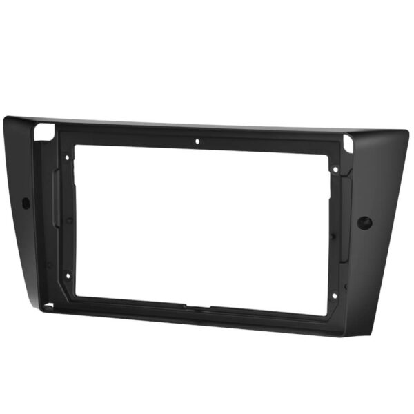 9'' Dedicated Car Radio Frame ABS Plastic Bracket Panel Cover Trim for BMW E90/E92/E93 2005-2012 | Compatible with 2-DIN Head Units | Frame Only - Image 3
