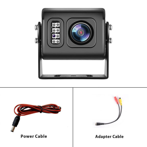 1080P AHD Rear View Camera with Infrared Night Vision and IP69 Waterproof Housing – CVBS Backup Camera for Truck RV Bus Lorry - Image 16